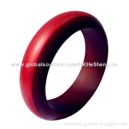 2014 Qualified Charming Food-grade Silicone Bracelets, Non-toxic and BPA-free